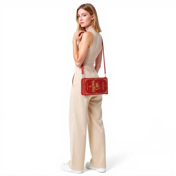 A Christmas Carol Book Cover Crossbody Purse - Book Lover Gifts - Picture 2 of 7